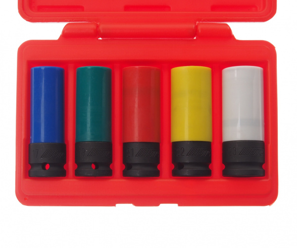 JTC Набор головок колесных для литых дисков 5 предметов JTC JTC Набор головок колесных для литых дисков 5 предметов JTC