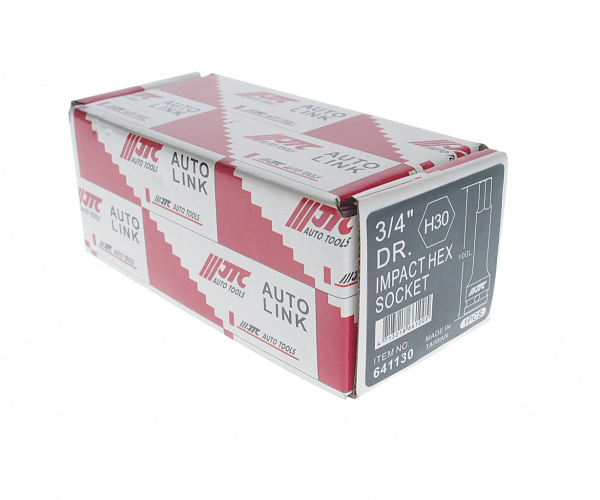 JTC Головка торцевая 3/4" HEX H30 ударная L=100мм JTC JTC Головка торцевая 3/4" HEX H30 ударная L=100мм JTC