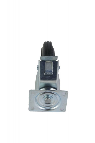 Колесо поворотное усиленное резина SRCB 80 200 мм с тормозом