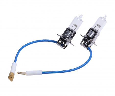 Автолампа H3 (70) PK22s STANDART (бокс, 2шт) 24V MEGAPOWER /1/10