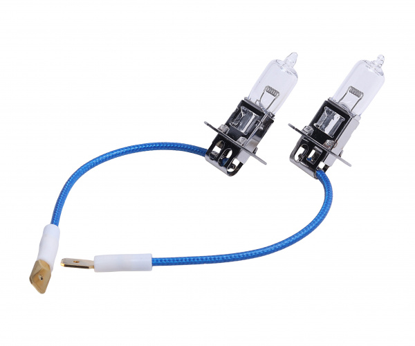 Автолампа H3 (70) PK22s STANDART (бокс, 2шт) 24V MEGAPOWER /1/10