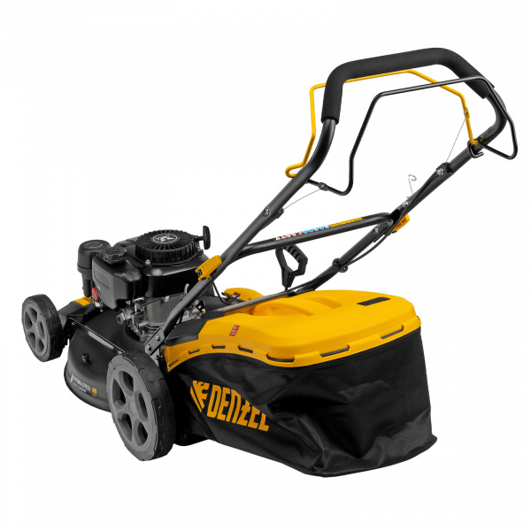 Газонокосилка бензиновая GLR-510SP-ZS, 171 см3, ширина 51 см, привод, травосборник 65 л Denzel