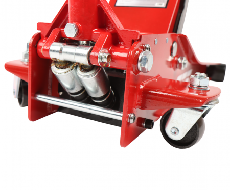 GTE Домкрат подкатной 3т 75-505мм двухпоршневой низкопрофильный GTE