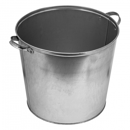 Бак для воды оцинкованный с крышкой (крышка с ручкой) 32 л, без крана Россия