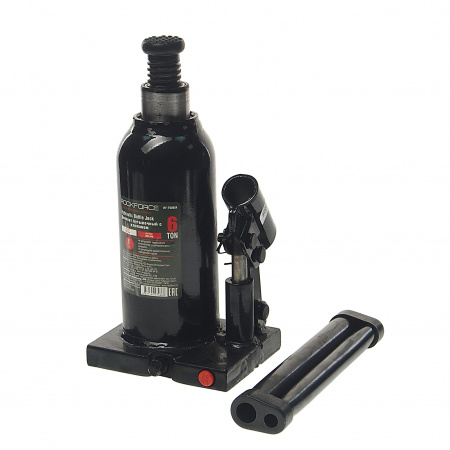 Домкрат гидравлический RF-T90604 бутылочный с клапаном 6т (выс.подъема 185-360мм) ROCKFORCE /1/4