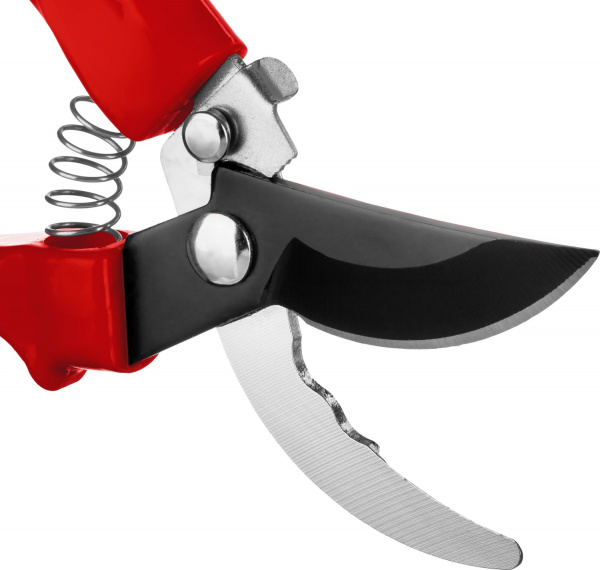 GRINDA G-35, 200 мм, закаленные лезвия, тефлоновое покрытие, пластиковые рукоятки, плоскостной секатор (40212)