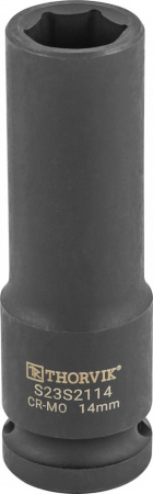 S23S2114 Головка торцевая ударная глубокая 1/2"DR, 14 мм