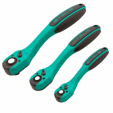 Набор инструментов, 1/4", 3/8", 1/2", Cr-V, S2, усиленный кейс, 216 предметов Stels Набор инструментов, 1/4", 3/8", 1/2", Cr-V, S2, усиленный кейс, 216 предметов Stels