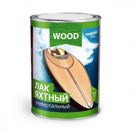 Лак яхтный уралкидный универсальный высокогл 4,0л (4) FARBITEX ПРОФИ WOOD