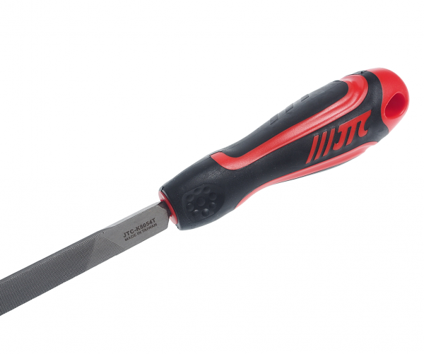 JTC Напильник трехгранный 200мм №4 60 HRC JTC