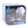 Автолампа H4 (60/55) P43t-38 +120% (бокс, 2шт) 12V MEGAPOWER /1/10