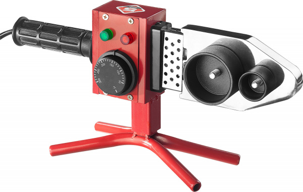 ЗУБР 800 Вт, паяльник для полипропиленовых труб, 6 насадок в комплекте (АСТ-800)