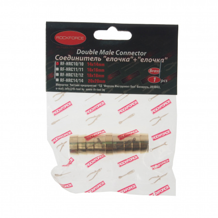 Соединитель RF-HRC10/10 "елочка"+"елочка" 14мм x 14мм ROCKFORCE /1