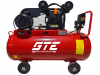 GTE Компрессор пневматический 220В 3.0кВт 8атм. 400л/мин. ресивер-200л поршневой ременной GTE