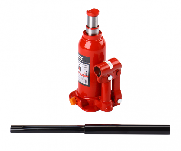 GTE Домкрат бутылочный 2т 170-370мм 2-х плунжерный GTE