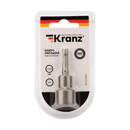 Бита ключ насадка магнитная 17 мм  Kranz