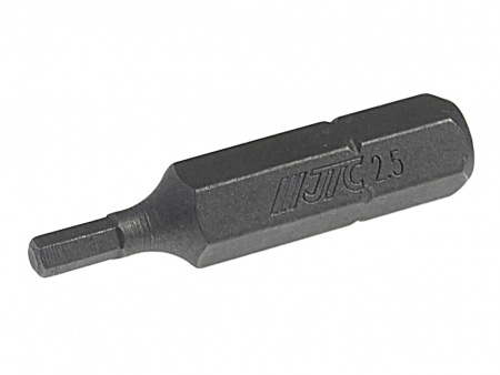 JTC Бита HEX H2.5х30мм 1/4" DR 6-ти гранная JTC