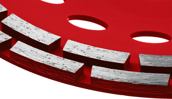 ЗУБР d 230 мм, Двухрядная алмазная шлифовальная чашка (33376-230)