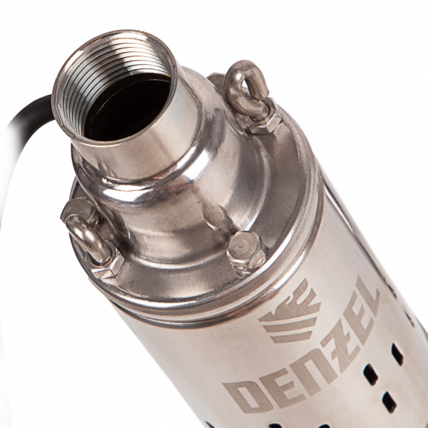 Скважинный насос DWS-3-75, винтовой, диаметр 3", 500 Вт, 1600 л/ч, напор 75 м Denzel Скважинный насос DWS-3-75, винтовой, диаметр 3", 500 Вт, 1600 л/ч, напор 75 м Denzel