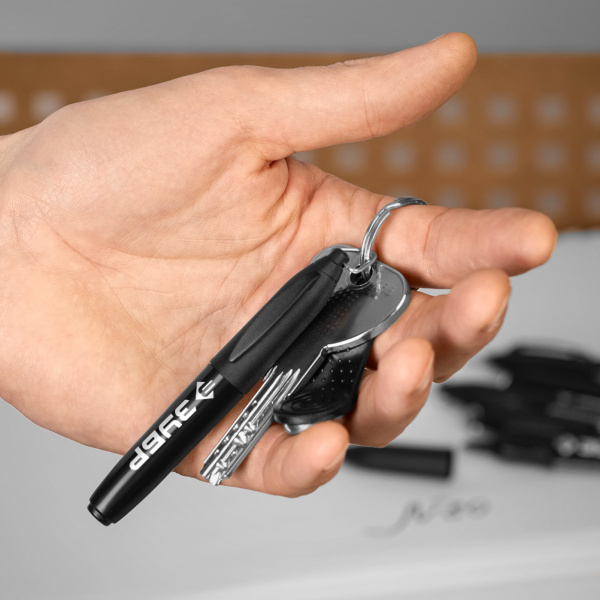 ЗУБР Мини черный, 1-3 мм, 80 шт, перманентный маркер (06331-2)