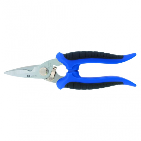 Ножницы электрика для резки проводов 185 мм KING TONY 6AB31-75