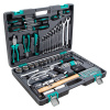 Набор инструментов, 1/2", 1/4", CrV, пластиковый кейс 98 предметов Stels Набор инструментов, 1/2", 1/4", CrV, пластиковый кейс 98 предметов Stels