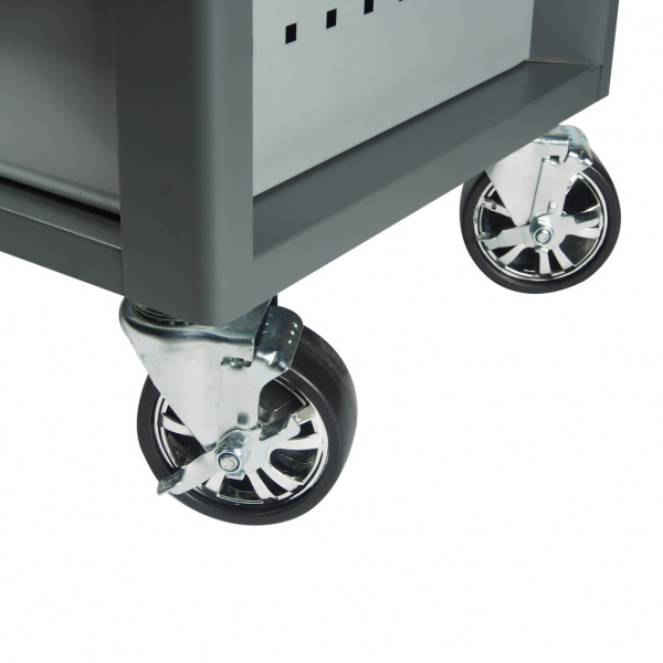 JTC Тележка инструментальная 7 секций серая JTC