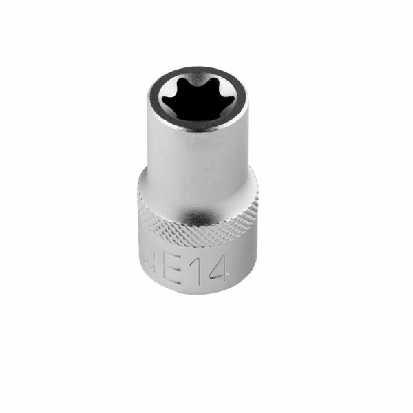 Головка торцевая 1/2, Е14, CrV Stels Головка торцевая 1/2, Е14, CrV Stels