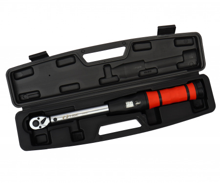 Ключ динамометрический 3/8" (20-100Nm) L-415мм в кейсе LG-39842 LIGE /1/10 NEW