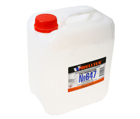 Растворитель 647 5л WELLTEX