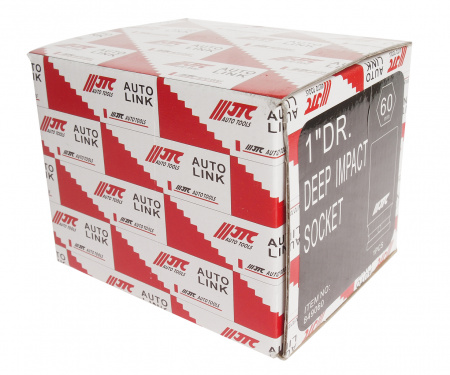 JTC Головка торцевая 1" 60мм ударная глубокая L=105мм JTC JTC Головка торцевая 1" 60мм ударная глубокая L=105мм JTC