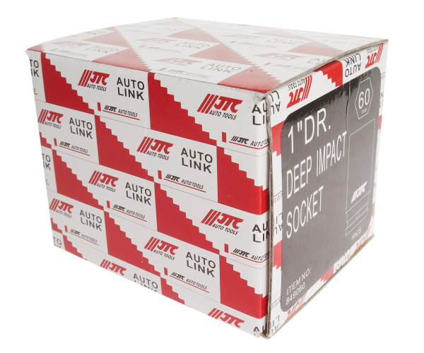 JTC Головка торцевая 1" 60мм ударная глубокая L=105мм JTC JTC Головка торцевая 1" 60мм ударная глубокая L=105мм JTC