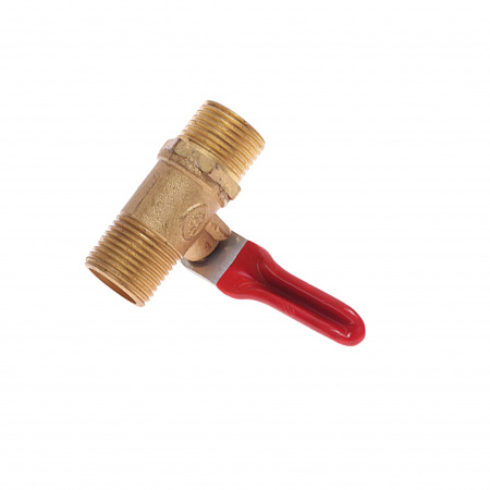 Кран воздушный RF-SP019/3/8  шаровый наруж. резьба 3/8" х 3/8"  в блистере ROCKFORCE /1