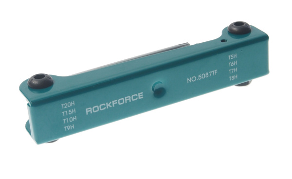Набор ключей RF-5087TF TORX складной 8пр.(T5H-T10H, T15H, T20H c отверстием) ROCKFORCE /1 Набор ключей RF-5087TF TORX складной 8пр.(T5H-T10H, T15H, T20H c отверстием) ROCKFORCE /1