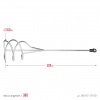 STAYER 100 х 500 мм, шестигранный хвостовик, оцинкованный, миксер для песчано-гипсовых смесей (06015-10-50)