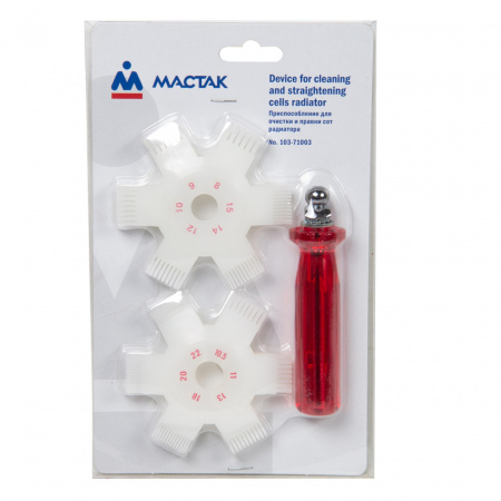 Приспособление для очистки и правки сот радиатора МАСТАК 103-71003