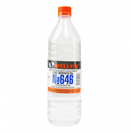 Растворитель 646 1л WELLTEX /1/20