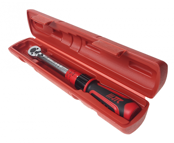 JTC Ключ динамометрический 1/4" 2-26Нм 370мм двухстороннего действия JTC