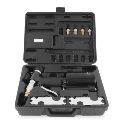 Пневматический резьбовой заклепочник MESSER TP6303F с комплектом для установки заклепок М4, М5, М6, М8, М10