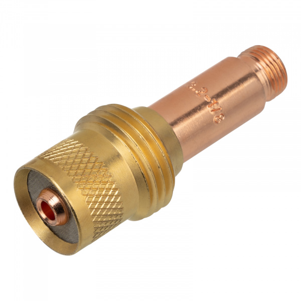 Держатель цанги с газовой линзой для электрода 2,4 мм, 2 шт Denzel