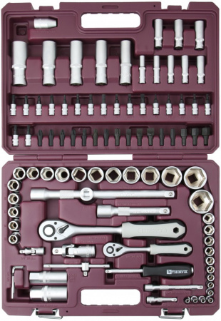 TS094 Набор инструмента универсальный 1/4", 1/2"DR, 94 предмета TS094 Набор инструмента универсальный 1/4", 1/2"DR, 94 предмета