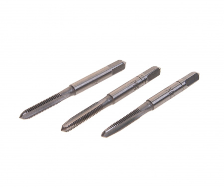 Метчик RF-TAP04070 M4x0,7 (3шт),в пластиковом футляре ROCKFORCE /1