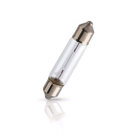 Автолампа T6.2*27 (SV6) 3W  12V PHILIPS /10/200