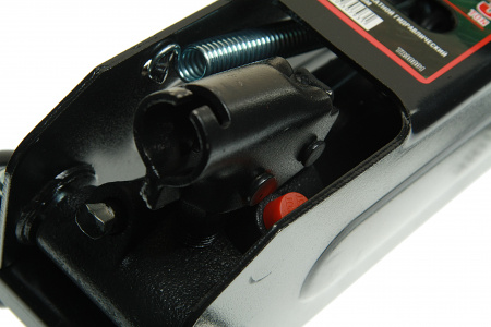 Домкрат гидравлический RF-TR30001 подкатной 3т с фиксацией+резиновая накладка (h min 135мм h max 385мм) ROCKFORCE /1