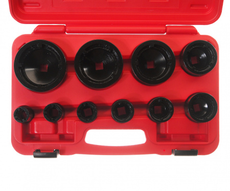 JTC Набор головок зубчатых 1/2" внутренние 10 предметов в кейсе JTC