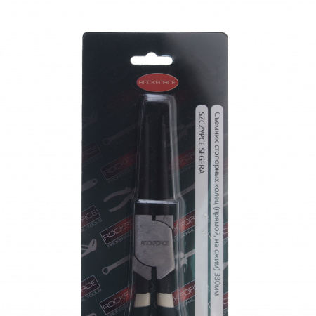 Съемник стопорных колец RF-609330HS прямой на сжим(L-330мм),в блистере ROCKFORCE /1