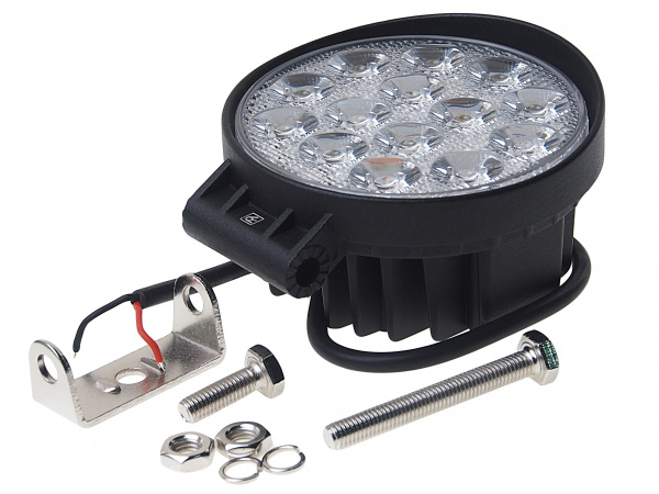 Фара рабочего света W-142CF круглая, ближний свет 42W (114х128х65мм) 10-30V ВЫМПЕЛ /1/20 Фара рабочего света W-142CF круглая, ближний свет 42W (114х128х65мм) 10-30V ВЫМПЕЛ /1/20