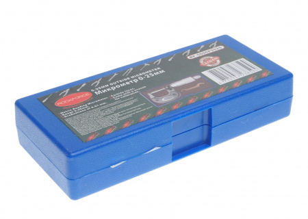 Микрометр RF-5096P9025 (0-25мм, 0.01мм), в футляре ROCKFORCE /1