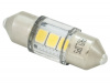 Автолампа C5W (SV8.5/8) LED 30мм WHITE Ultinon Pro6000 4000K 100Лм 12V PHILIPS /1/10