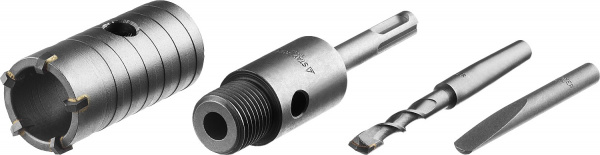 STAYER 35 мм, SDS - Plus, 5T, коронка по бетону с оснасткой (29190-35)